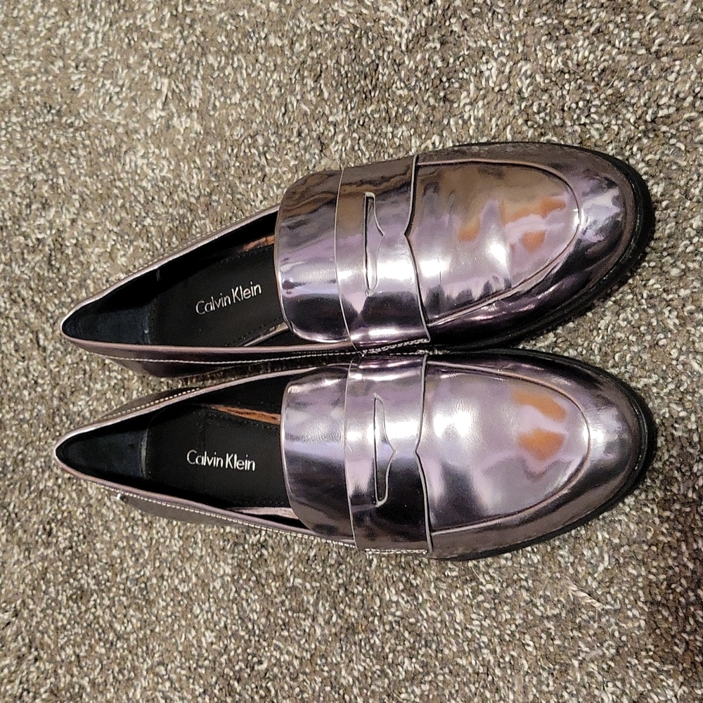 Calvin Klein Celia Metallic Size 8